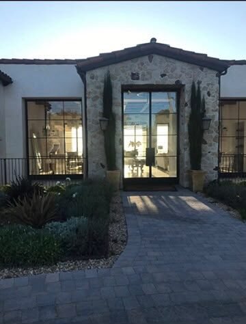 Custom entry door installation by NG Windows and Doors