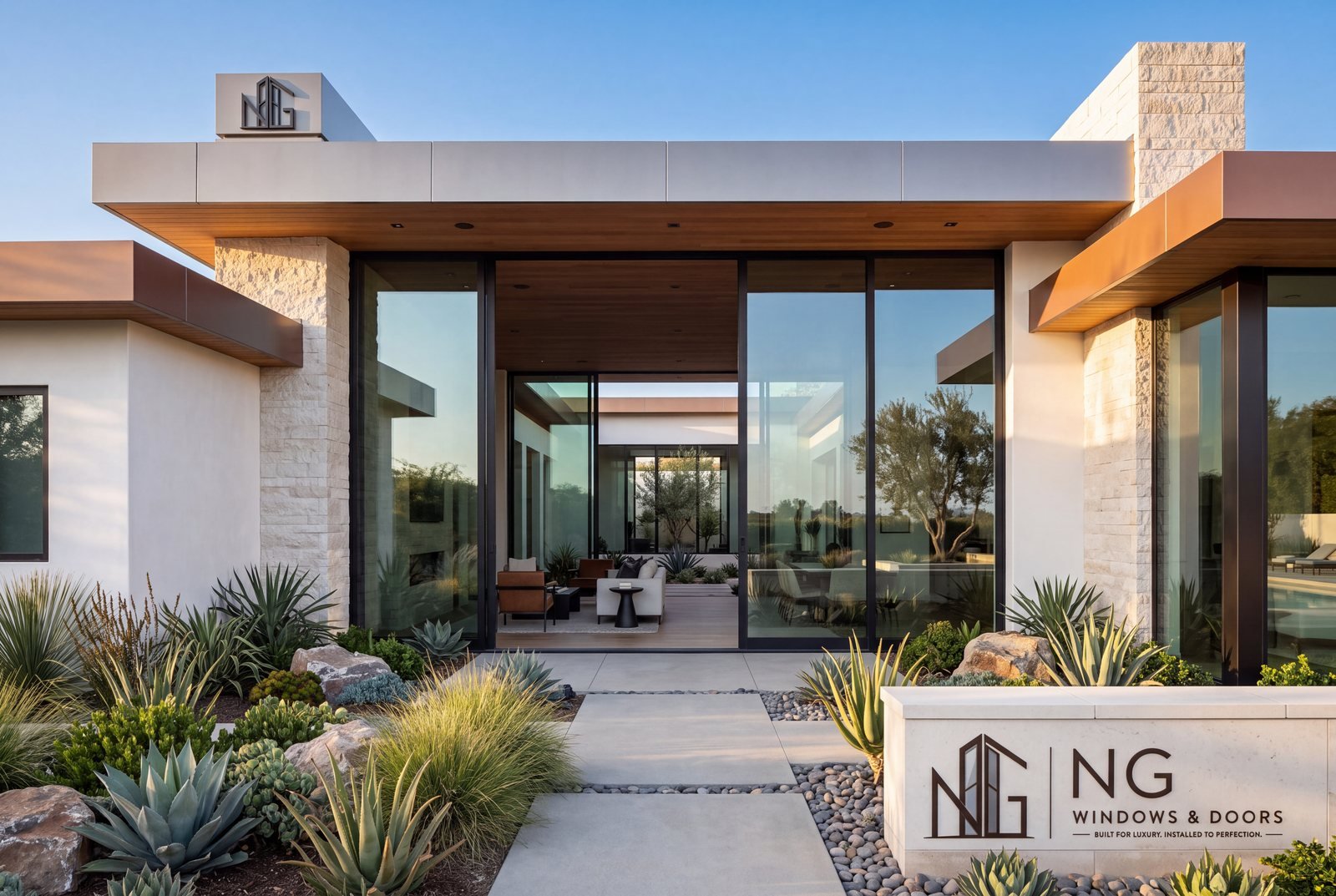 Door replacement and repair job by NG Windows and Doors
