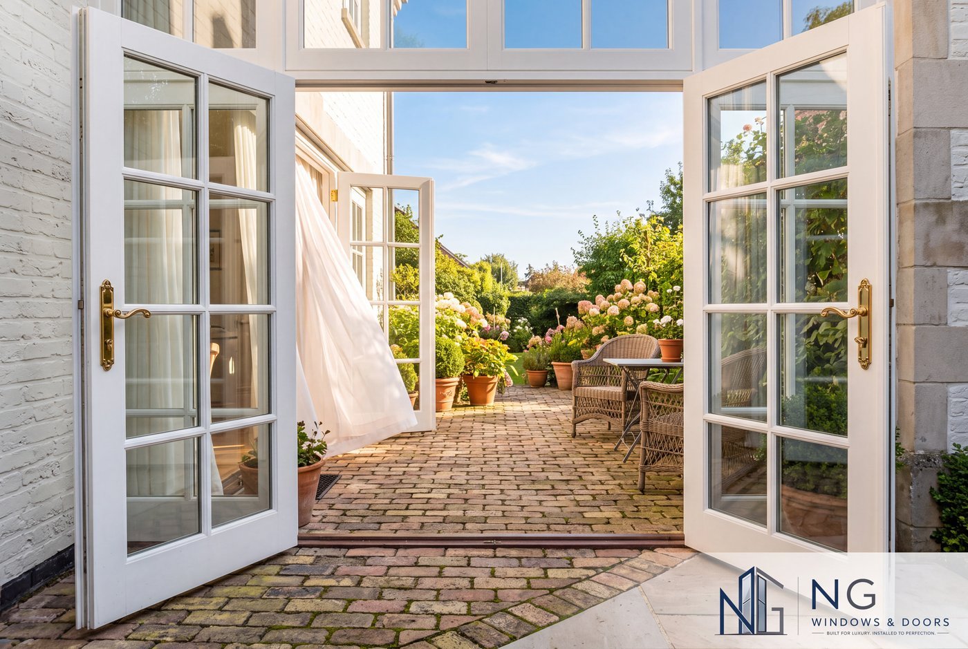 French Patio Doors by NG Windows and Doors