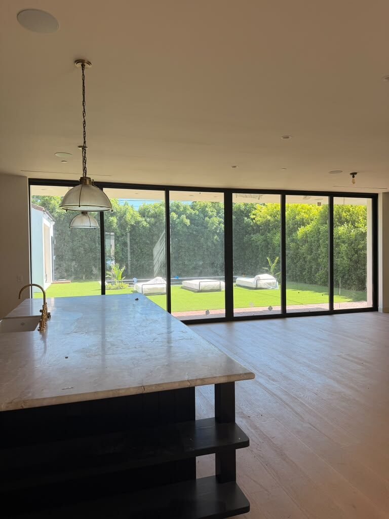 Sliding and French door installation by NG Windows and Doors
