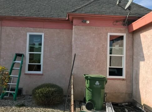Window installation in progress by NG Windows and Doors