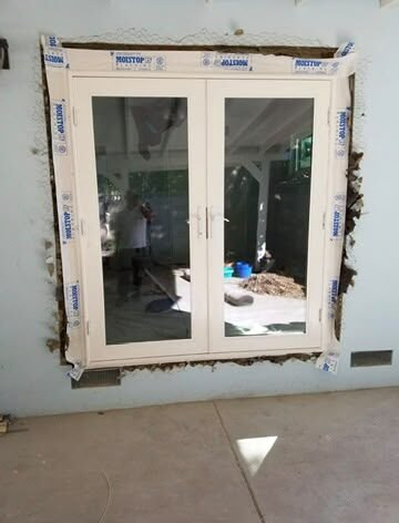 Window replacement job completed by NG Windows and Doors